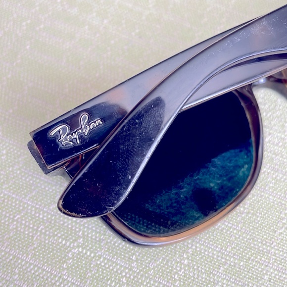 Ray-Ban Polarized RB 2132 902/58 New Wayfarer Men's Women's Sunglasses & Case - Picture 6 of 10